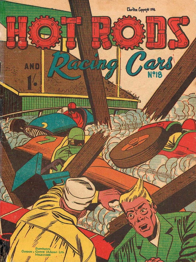 Hot Rods and Racing Cars (New Century, 1955? series) #18 ([March 1957?])