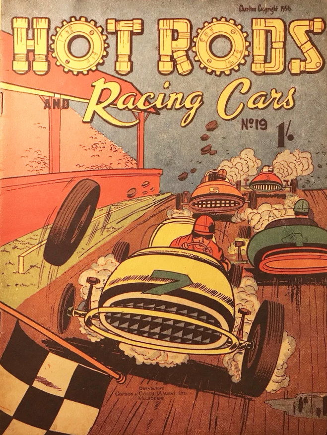 Hot Rods and Racing Cars (New Century, 1955? series) #19 ([April 1957?])