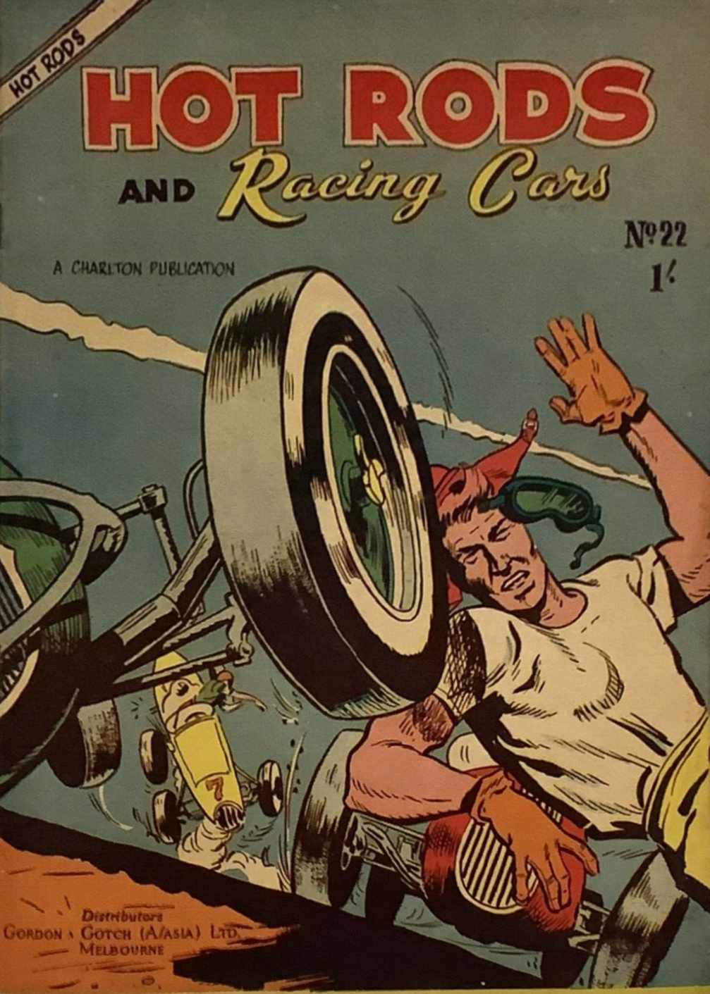 Hot Rods and Racing Cars (New Century, 1955? series) #22 ([July 1957?])