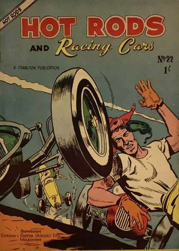 Hot Rods and Racing Cars (New Century, 1955? series) #22 ([July 1957?])