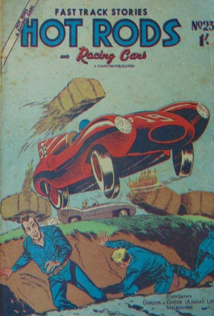 Hot Rods and Racing Cars (New Century, 1955? series) #23 (August 1957)