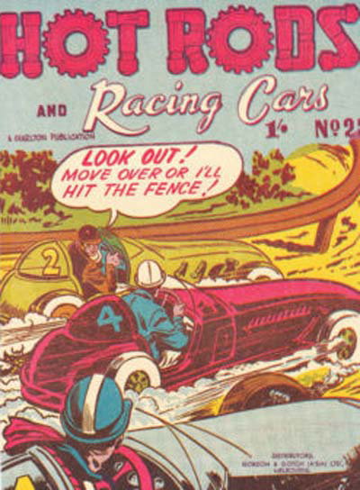 Hot Rods and Racing Cars  #25 ([October 1957?])