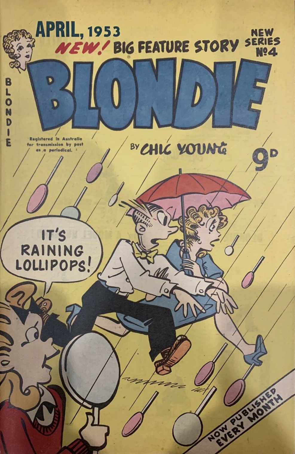 Blondie (ANL, 1953 series) #4 (April 1953)