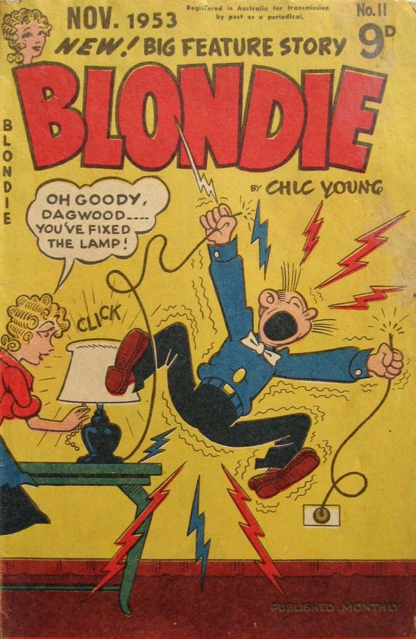 Blondie (ANL, 1953 series) #11 (November 1953)