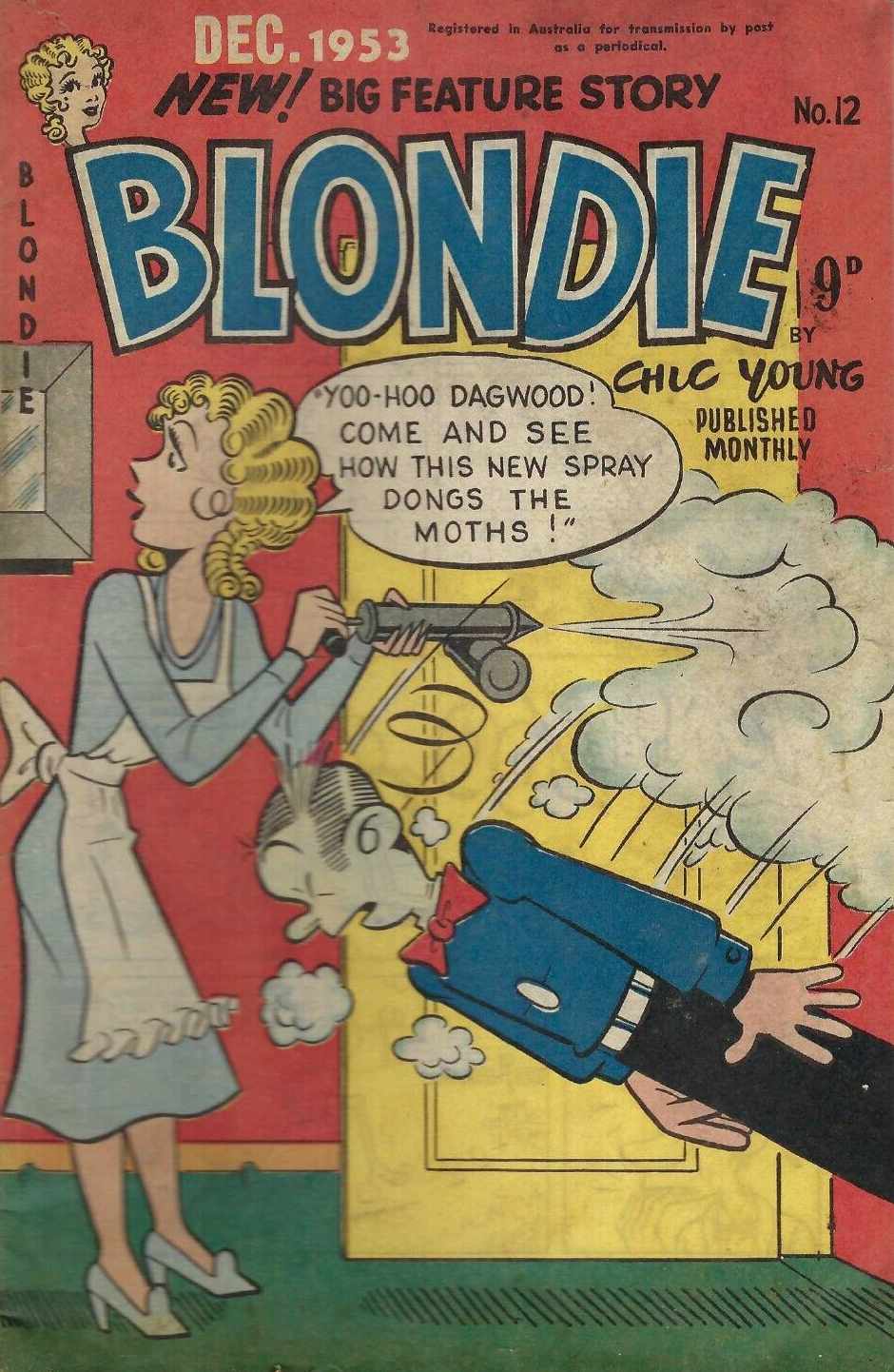 Blondie (ANL, 1953 series) #12 (December 1953)