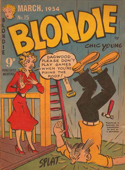 Blondie (ANL, 1953 series) #15 March 1954