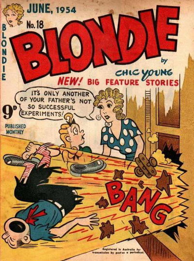 Blondie (ANL, 1953 series) #18 June 1954