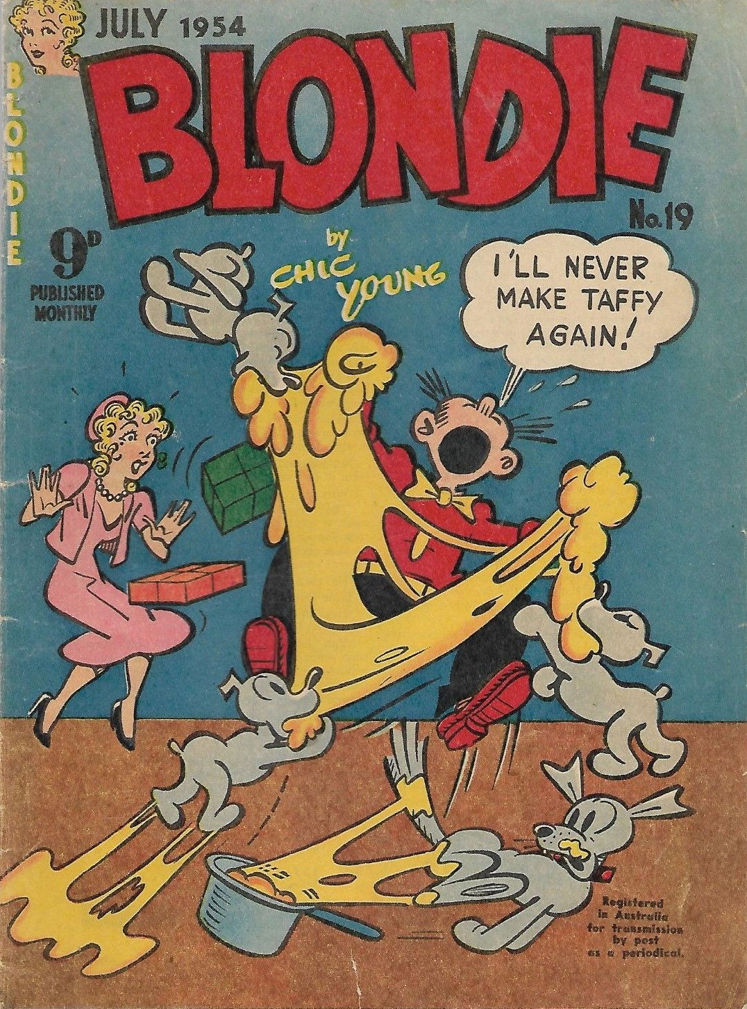 Blondie (ANL, 1953 series) #19 (July 1954)