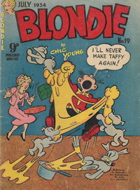 Blondie (ANL, 1953 series)  #19 (July 1954)