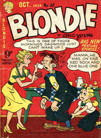 Blondie  #22 (October 1954)