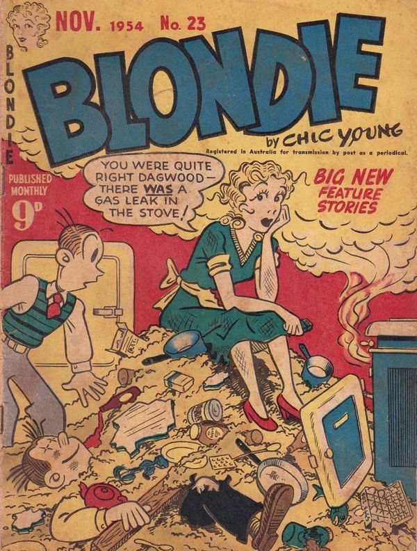 Blondie (ANL, 1953 series) #23 (November 1954)