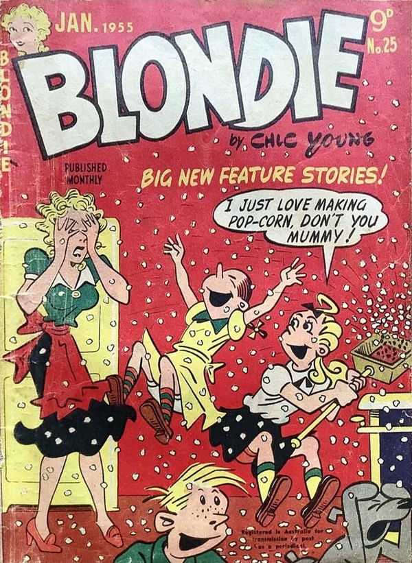 Blondie (ANL, 1953 series) #25 (January 1955)