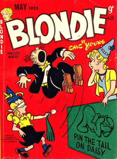 Blondie (ANL, 1953 series) #29 May 1955