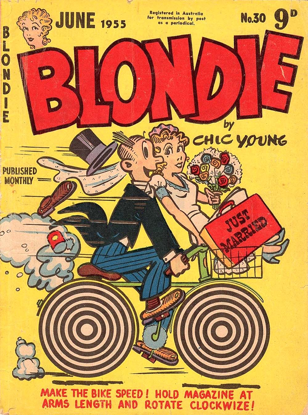 Blondie (ANL, 1953 series) #30 (June 1955)