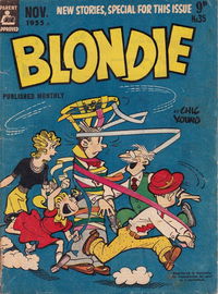 Blondie (ANL, 1953 series) #35 November 1955