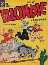 Blondie (ANL, 1953 series) #36 December 1955