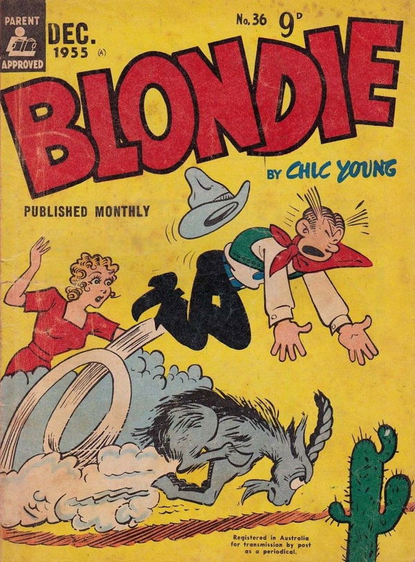 Blondie (ANL, 1953 series) #36 (December 1955)