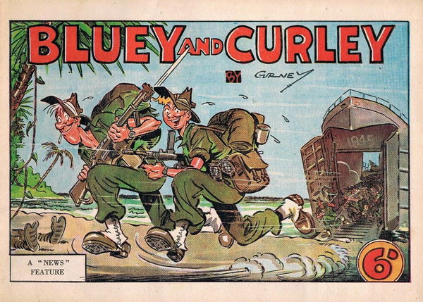 Bluey and Curley [News] ("Truth" and "Sportsman", 1942? series)  ([1945])