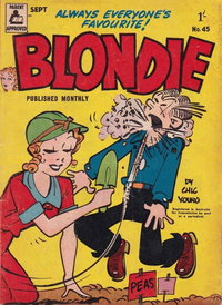 Blondie  #45 (September 1956)
