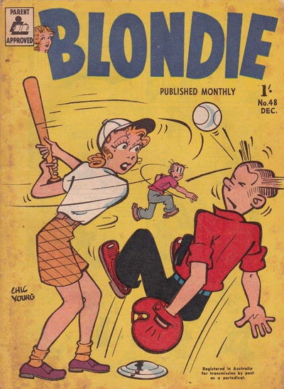 Blondie (ANL, 1953 series) #48 December 1956