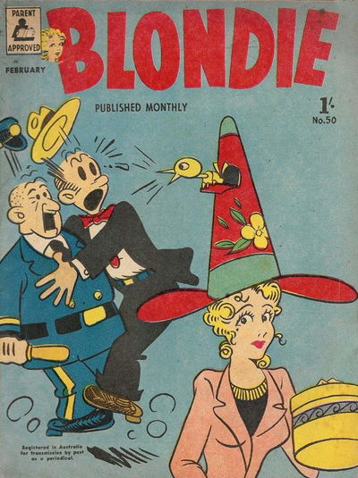 Blondie (ANL, 1953 series) #50 February 1957