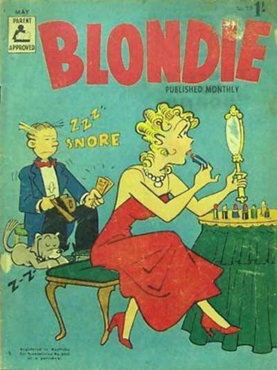 Blondie (ANL, 1953 series) #77 (May 1959)