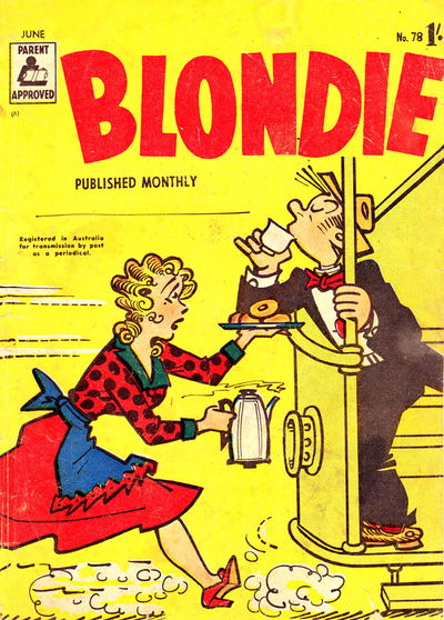 Blondie (ANL, 1953 series) #78 June 1959