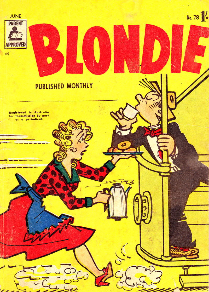 Blondie (ANL, 1953 series) #78 (June 1959)