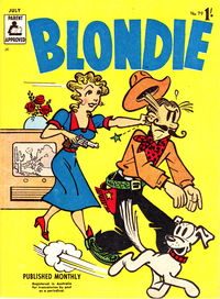 Blondie (ANL, 1953 series) #79 July 1959