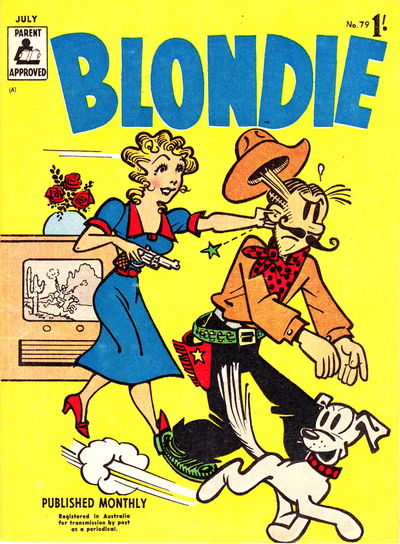 Blondie (ANL, 1953 series) #79 July 1959