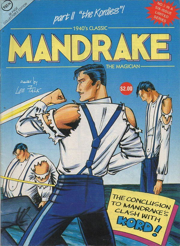 Mandrake the Magician (Frew, 1990 series) #3 (May 1990)