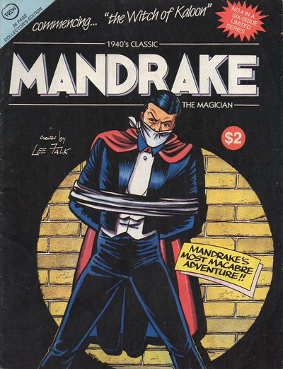 Mandrake the Magician (Frew, 1990 series) #4 June 1990