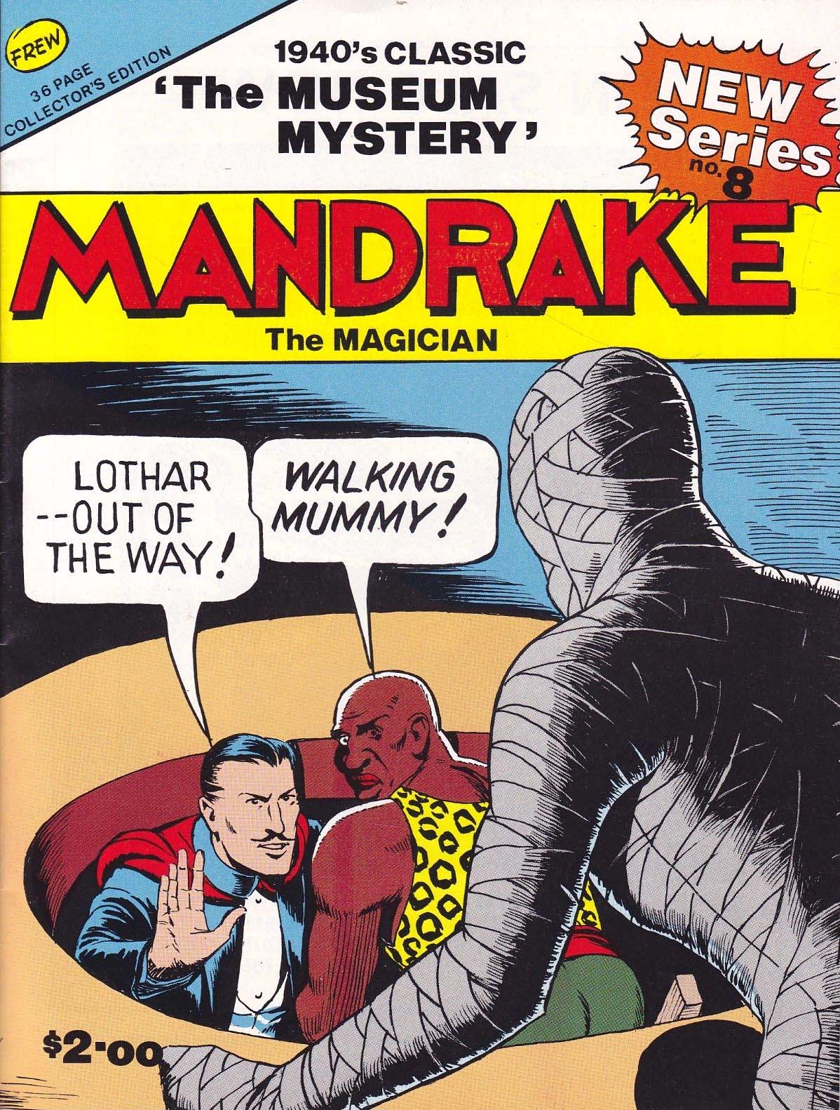 Mandrake the Magician (Frew, 1990 series) #8 (1991)