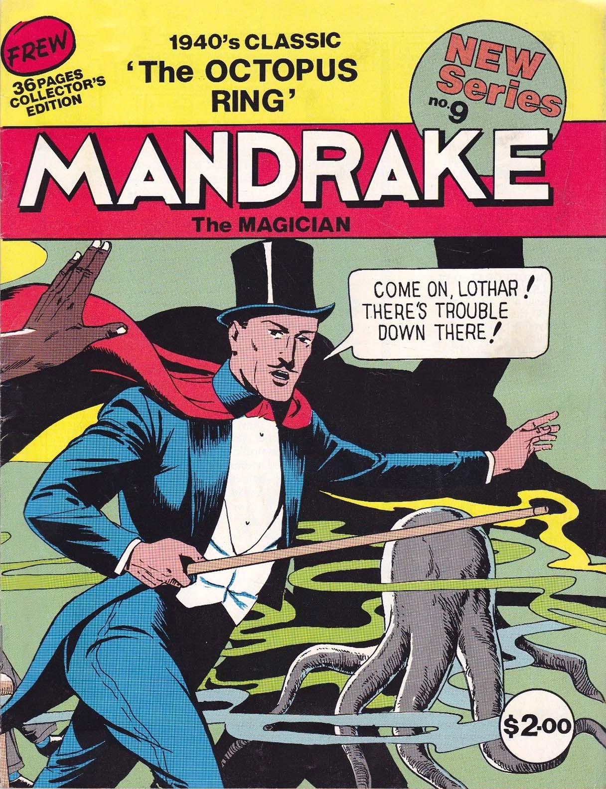 Mandrake the Magician (Frew, 1990 series) #9 (February 1991)