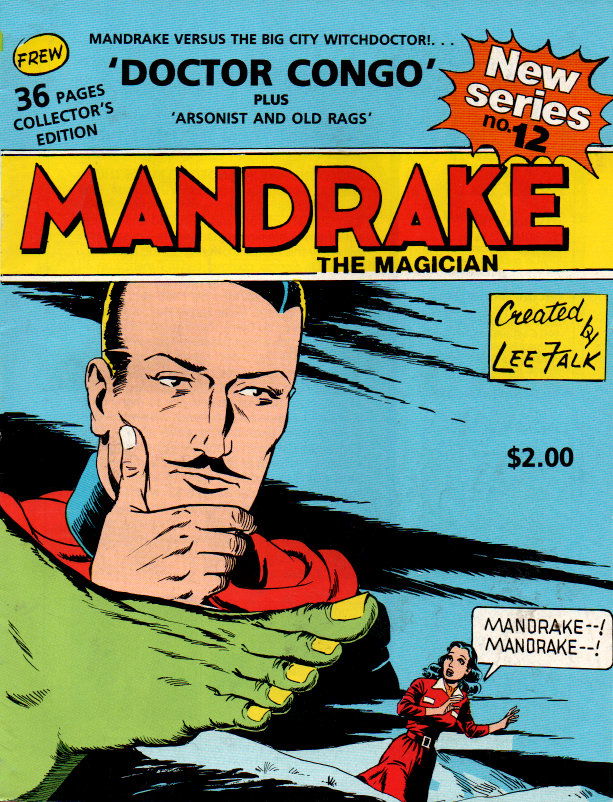 Mandrake the Magician (Frew, 1990 series) #12 (May 1991)