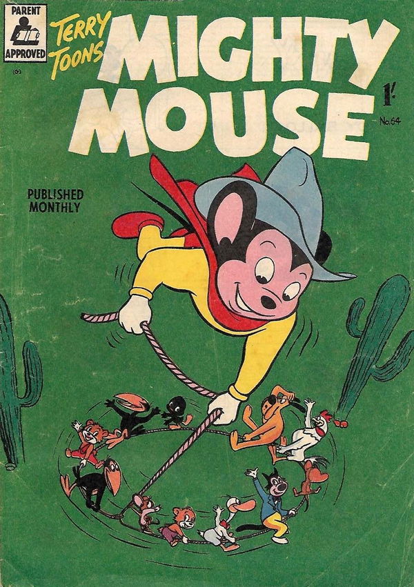 Mighty Mouse (Rosnock, 1953 series) #64 (September 1959)