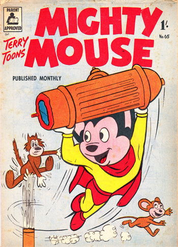 Mighty Mouse (Rosnock, 1953 series) #65 ([October 1959?])