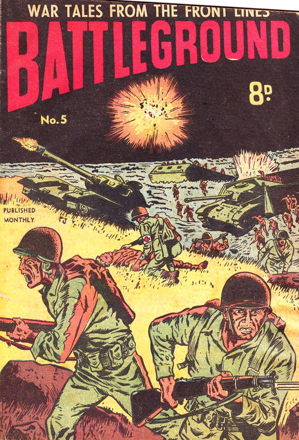 Battleground (Blue Diamond, 1954? series) #5 ([1954?])