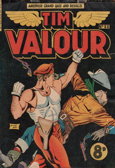 Tim Valour Comic (Edwards, 1948 series) #32 ([December 1951?])