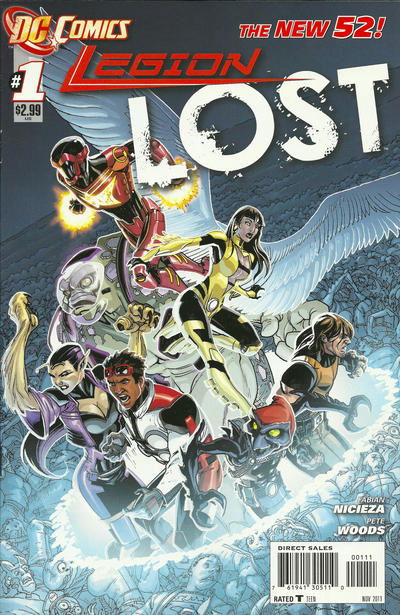 Legion Lost (DC, 2011 series) #1 (November 2011)