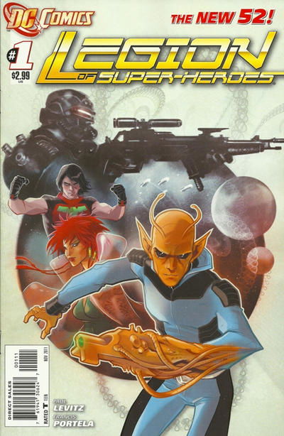 Legion of Super-Heroes (DC, 2011 series) #1 (November 2011)