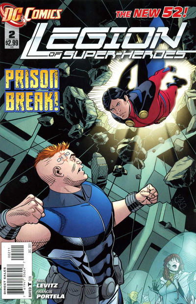 Legion of Super-Heroes (DC, 2011 series) #2 (December 2011)