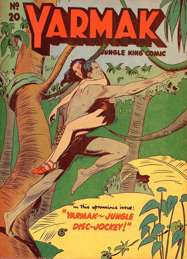 Yarmak Jungle King Comic (Youngs, 1949 series) #20 ([June 1951])