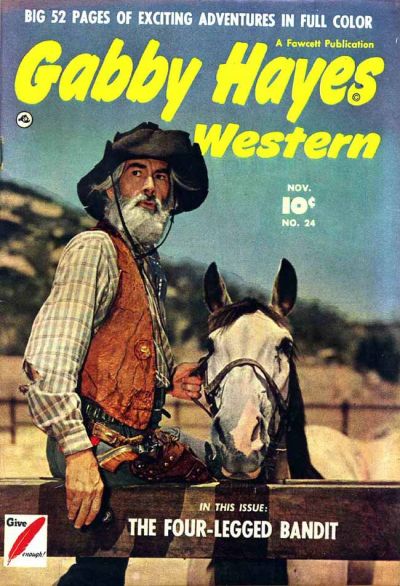 Gabby Hayes Western (Fawcett, 1948 series) #24 (November 1950)