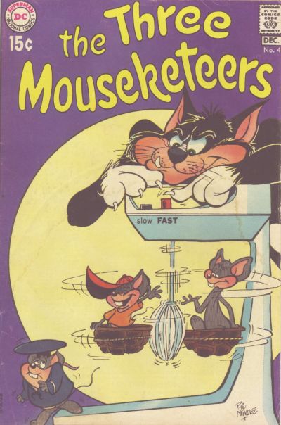 The Three Mouseketeers  #4 (November-December 1970)
