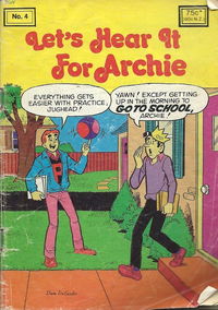 Let's Hear it for Archie (Yaffa, 1988? series) #4 ([February 1989?])