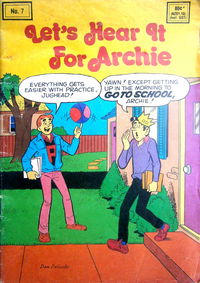 Let's Hear it for Archie (Yaffa, 1988? series) #7