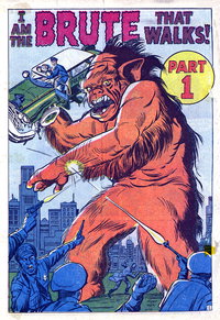 I Am the BruteThat Walks (<span class="fw-500">Journey into Mystery</span>  #65 (February 1961)), page 1