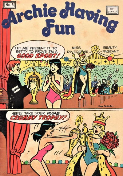 Archie Having Fun (Yaffa Publishing, 1984? series) #5 [July 1985?]