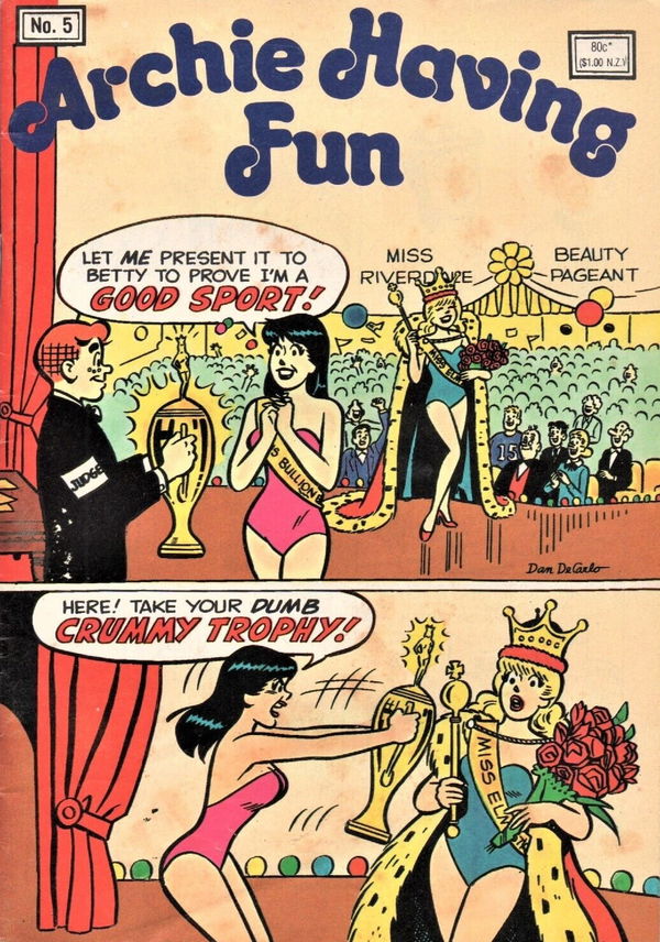 Archie Having Fun (Yaffa Publishing, 1984? series) #5 ([July 1985?])